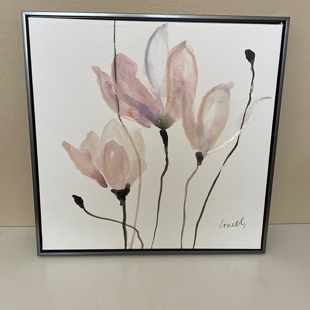 Pastel tulip painting